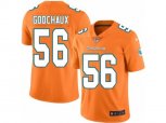 Miami Dolphins #56 Davon Godchaux Limited Orange Rush Vapor Untouchable NFL Jersey