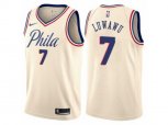 Philadelphia 76ers #7 Timothe Luwawu Authentic Cream NBA Jersey - City Edition