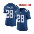 indianapolis colts #28 jonathan taylor blue stitched nike jersey