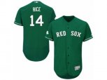 Boston Red Sox #14 Jim Rice Green Celtic Flexbase Authentic Collection MLB Jersey