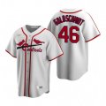 Nike St. Louis Cardinals #46 Paul Goldschmidt White Cooperstown Collection Home Stitched Baseball Jersey