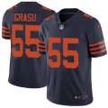 Chicago Bears #55 Hroniss Grasu Navy Blue Alternate Vapor Untouchable Limited Player NFL Jersey