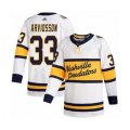 Nashville Predators #33 Viktor Arvidsson Authentic White 2020 Winter Classic Hockey Jersey