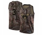 Charlotte Hornets #3 Terry Rozier Swingman Camo Realtree Collection Basketball Jersey