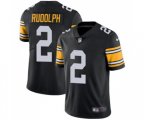 Pittsburgh Steelers #2 Mason Rudolph Black Alternate Vapor Untouchable Limited Player Football Jersey