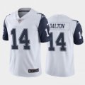 Dallas Cowboys #14 Andy Dalton White Stitched Limited Jersey