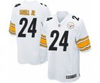 Pittsburgh Steelers #24 Benny Snell Jr. Game White Football Jersey