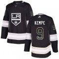 Los Angeles Kings #9 Adrian Kempe Authentic Black Drift Fashion NHL Jersey