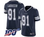 Dallas Cowboys #91 L. P. Ladouceur Navy Blue Team Color Vapor Untouchable Limited Player 100th Season Football Jersey