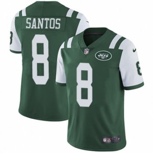 New York Jets #8 Cairo Santos Green Team Color Vapor Untouchable Limited Player NFL Jersey