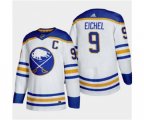 Buffalo Sabres #9 Jack Eichel 2020-21 Away Authentic Player Stitched Hockey Jersey White