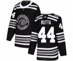 Chicago Blackhawks #44 Jan Rutta Authentic Black 2019 Winter Classic NHL Jersey