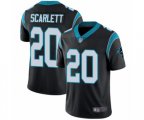 Carolina Panthers #20 Jordan Scarlett Black Team Color Vapor Untouchable Limited Player Football Jersey