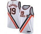 Los Angeles Clippers #19 Rodney McGruder Swingman White Hardwood Classics Finished Basketball Jersey