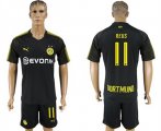 2017-18 Dortmund 11 REUS Away Soccer Jersey