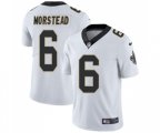 New Orleans Saints #6 Thomas Morstead White Vapor Untouchable Limited Player Football Jersey