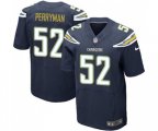 Los Angeles Chargers #52 Denzel Perryman Elite Navy Blue Team Color Football Jersey