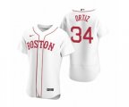 Boston Red Sox David Ortiz Nike White Authentic 2020 Alternate Jersey