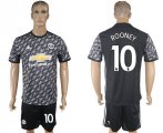 2017-18 Manchester United 10 ROONEY Away Soccer Jersey