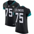 Jacksonville Jaguars #75 Ereck Flowers Black Team Color Vapor Untouchable Elite Player NFL Jersey
