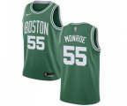 Boston Celtics #55 Greg Monroe Swingman Green(White No.) Road Basketball Jersey - Icon Edition