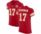 Kansas City Chiefs #17 Mecole Hardman Red Team Color Vapor Untouchable Elite Player Football Jersey