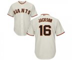 San Francisco Giants #16 Austin Jackson Replica Cream Home Cool Base Baseball Jersey
