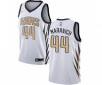 Nike Atlanta Hawks #44 Pete Maravich Authentic White NBA Jersey - City Edition