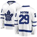 Toronto Maple Leafs #29 Felix Potvin Fanatics Branded White Away Breakaway NHL Jersey