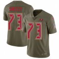 Tampa Bay Buccaneers #73 J. R. Sweezy Limited Olive 2017 Salute to Service NFL Jersey