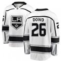 Los Angeles Kings #26 Nic Dowd Authentic White Away Fanatics Branded Breakaway NHL Jersey