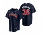 Atlanta Braves #36 Mark Melancon Nike Navy 2020 Replica Alternate Jersey