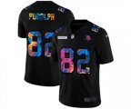 Minnesota Vikings #82 Kyle Rudolph Multi-Color Black 2020 NFL Crucial Catch Vapor Untouchable Limited Jersey