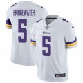 Minnesota Vikings #5 Teddy Bridgewater White Vapor Untouchable Limited Player NFL Jersey