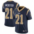 Los Angeles Rams #21 Kayvon Webster Navy Blue Team Color Vapor Untouchable Limited Player NFL Jersey