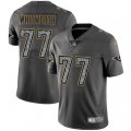 Los Angeles Rams #77 Andrew Whitworth Gray Static Vapor Untouchable Limited NFL Jersey