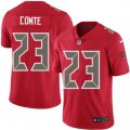 Tampa Bay Buccaneers #23 Chris Conte Limited Red Rush Vapor Untouchable NFL Jersey