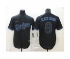 Los Angeles Dodgers Kobe Bryant Black Shadow 2020 Cool Base jersey
