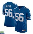 Indianapolis Colts #56 Quenton Nelson Nike Royal Alternate Retro Vapor Limited Jersey