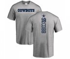Dallas Cowboys #18 Randall Cobb Ash Backer T-Shirt