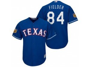 Texas Rangers #84 Prince Fielder 2017 Spring Training Cool Base Stitched MLB Jersey