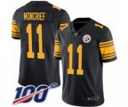Pittsburgh Steelers #11 Donte Moncrief Limited Black Rush Vapor Untouchable 100th Season Football Jersey