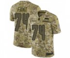 Seattle Seahawks #74 George Fant Limited Camo 2018 Salute to Service Football Jersey