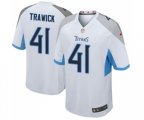 Tennessee Titans #41 Brynden Trawick Game White Football Jersey