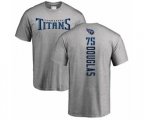 Tennessee Titans #75 Jamil Douglas Ash Backer T-Shirt