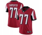 Atlanta Falcons #77 James Carpenter Red Team Color Vapor Untouchable Limited Player Football Jersey