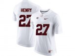 2016 Alabama Crimson Tide Derrick Henry #27 College Football Limited Jersey - White
