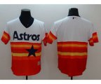 Houston Astros Blank Majestic Orange Flexbase Authentic Cooperstown Player Jersey
