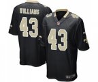 New Orleans Saints #43 Marcus Williams Game Black Team Color Football Jersey