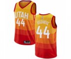 Utah Jazz #44 Bojan Bogdanovic Swingman Orange Basketball Jersey - City Edition